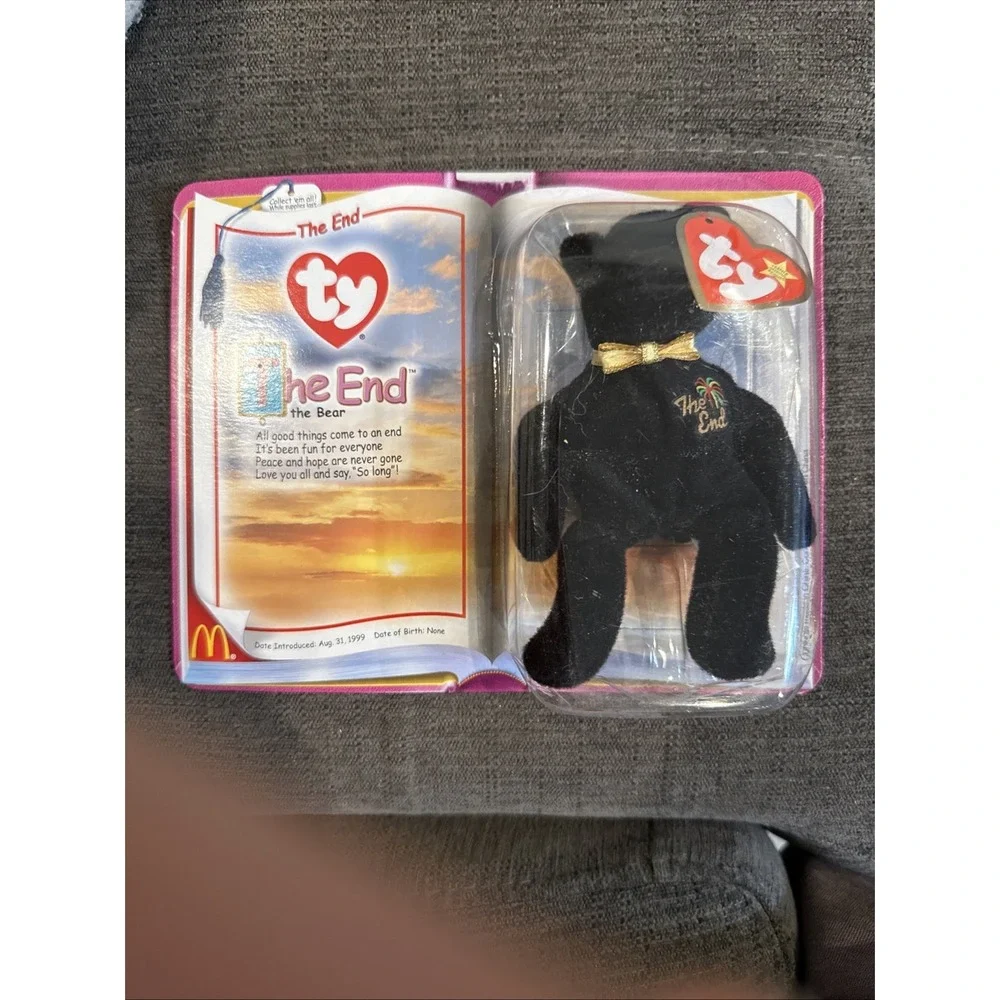 McDonald's The End - The End The Bear - Ty Beanie Baby Brand‎ NIB
